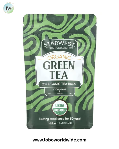 Starwest Botanicals, 20 Tea Bags, 1.4 oz (40 g)