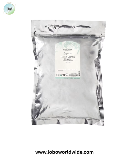 Starwest Botanicals, Organic Mullein Leaf, Cut & Sifted