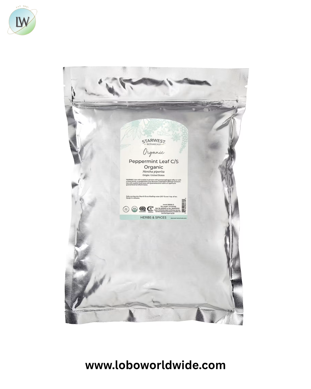 Starwest Botanicals, Cut & Sifted, 1 lb (453.6 g)