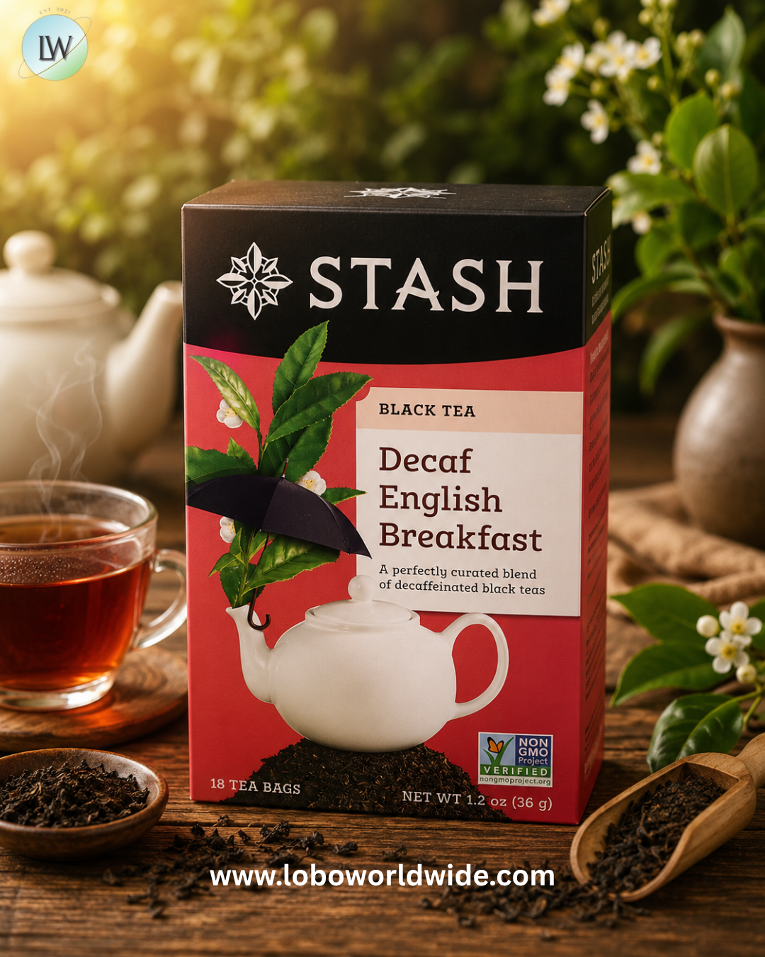 Stash Tea, Black Tea, 18 Tea Bags