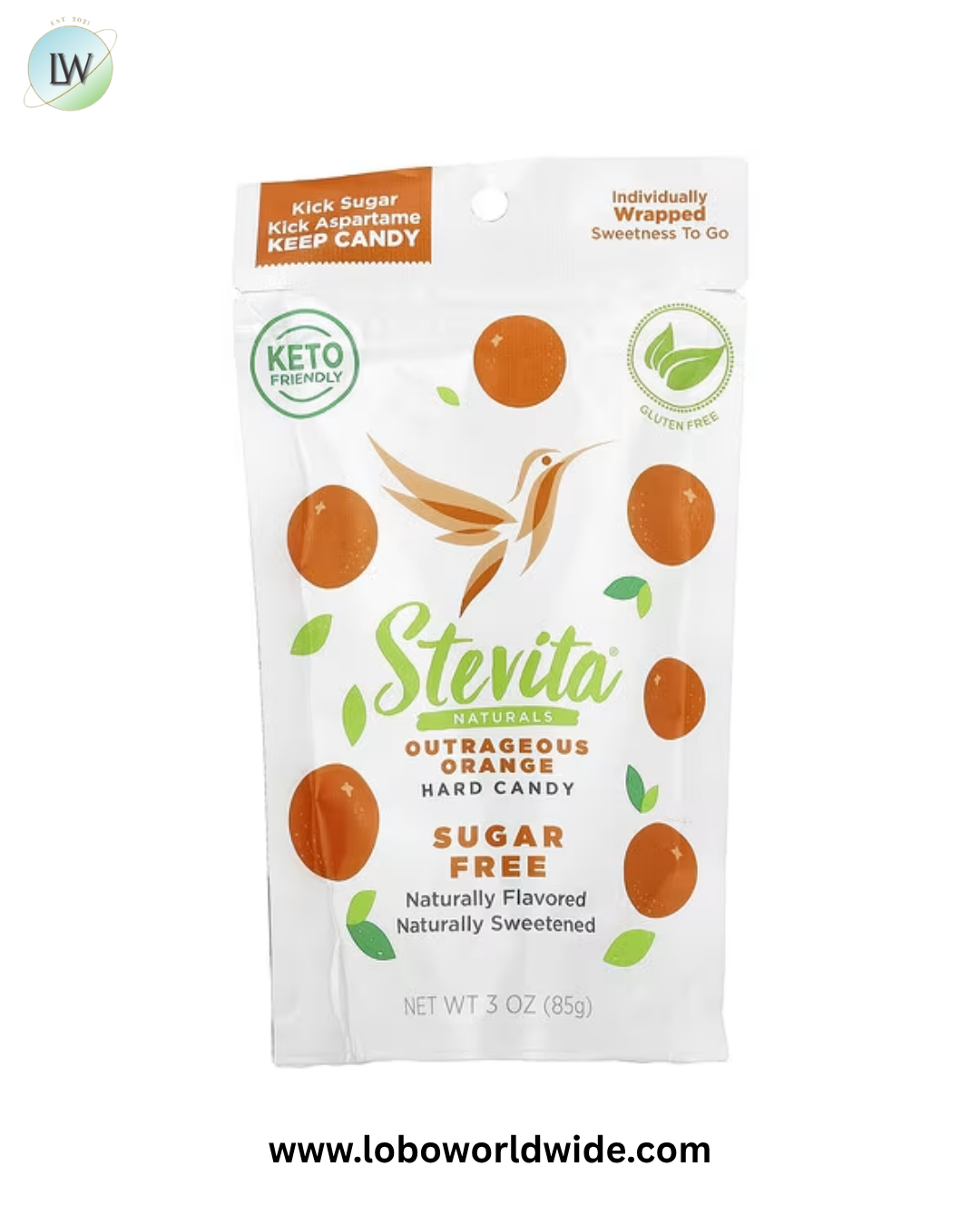 Stevita Naturals, Naturals, Sugar Free Hard Candy, 3 oz (85 g)