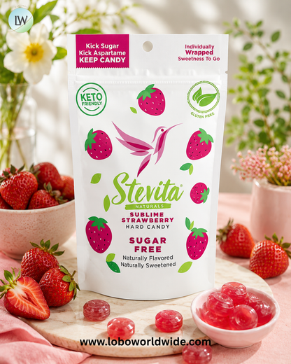 Stevita Naturals, Naturals, Sugar Free Hard Candy, 3 oz (85 g)