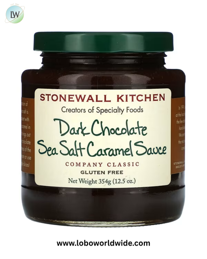 Stonewall Kitchen, Sea Salt Caramel Sauce, 12.5 oz (354 g)