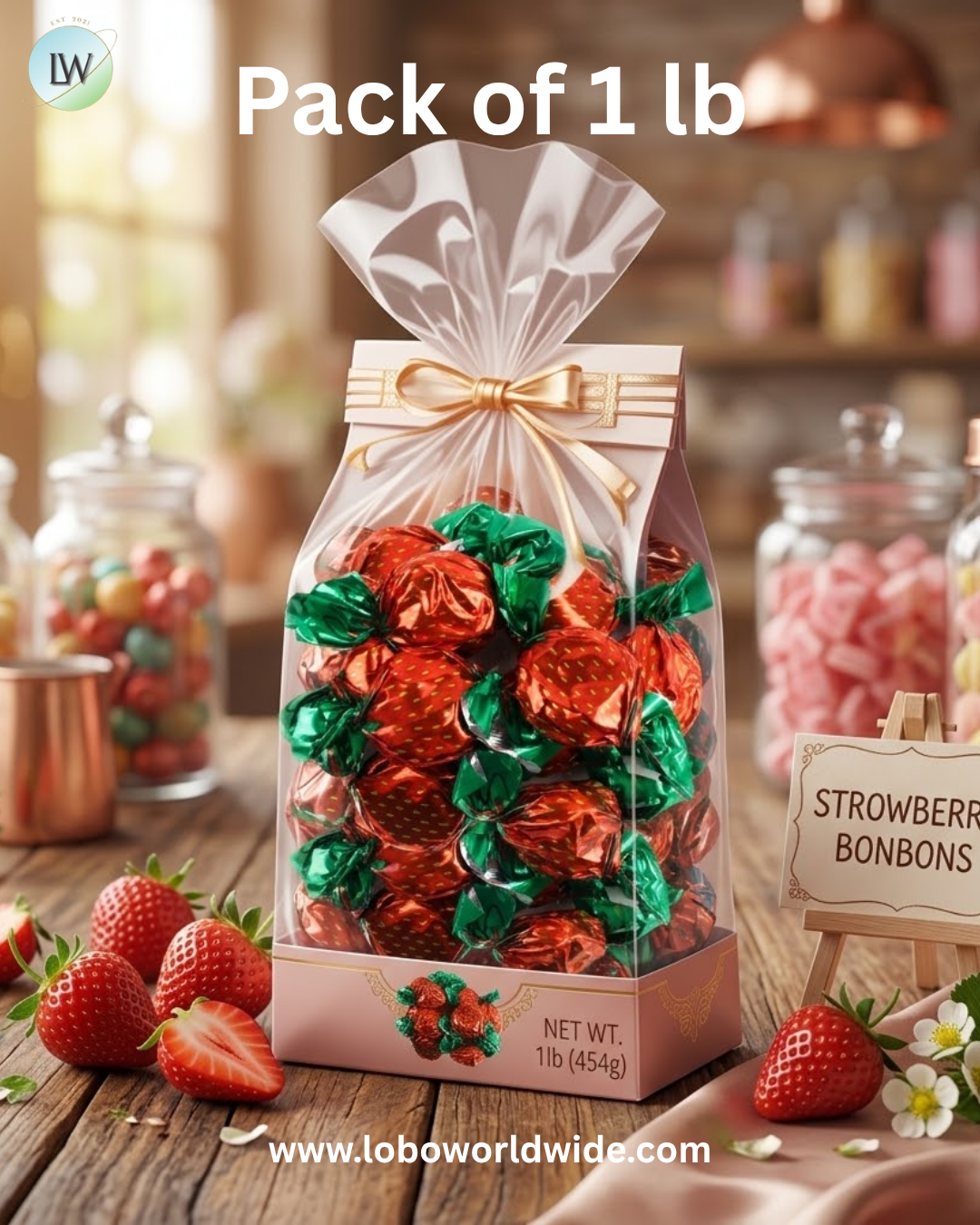 Strawberry Hard Candy