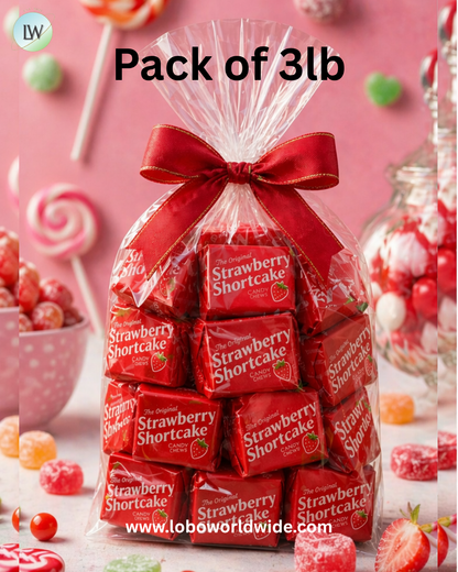 Strawberry Shortcake Taffy