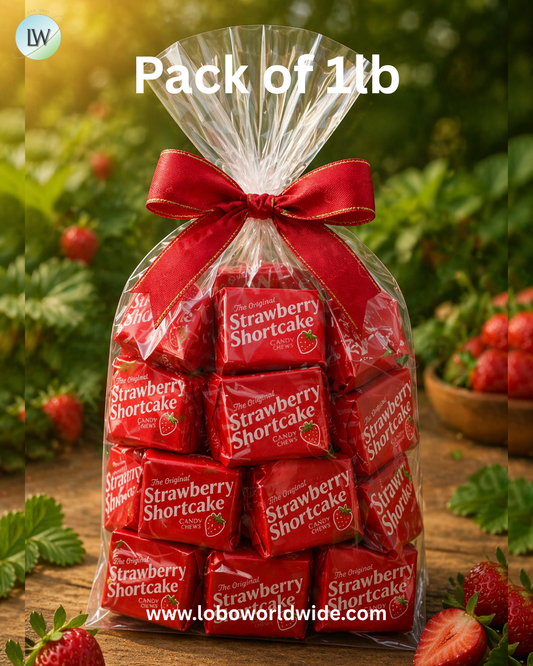 Strawberry Shortcake Taffy