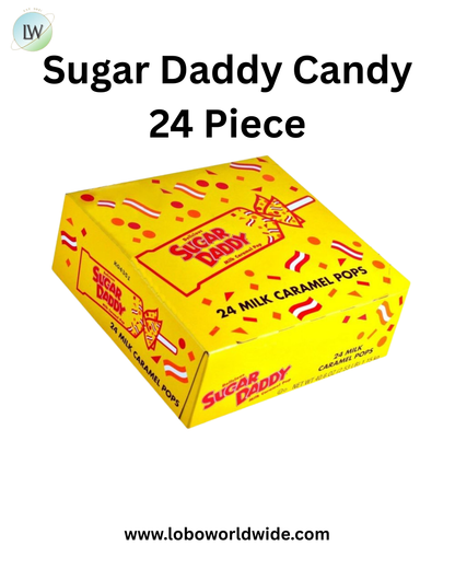 Sugar Daddy Candy 24 Piece