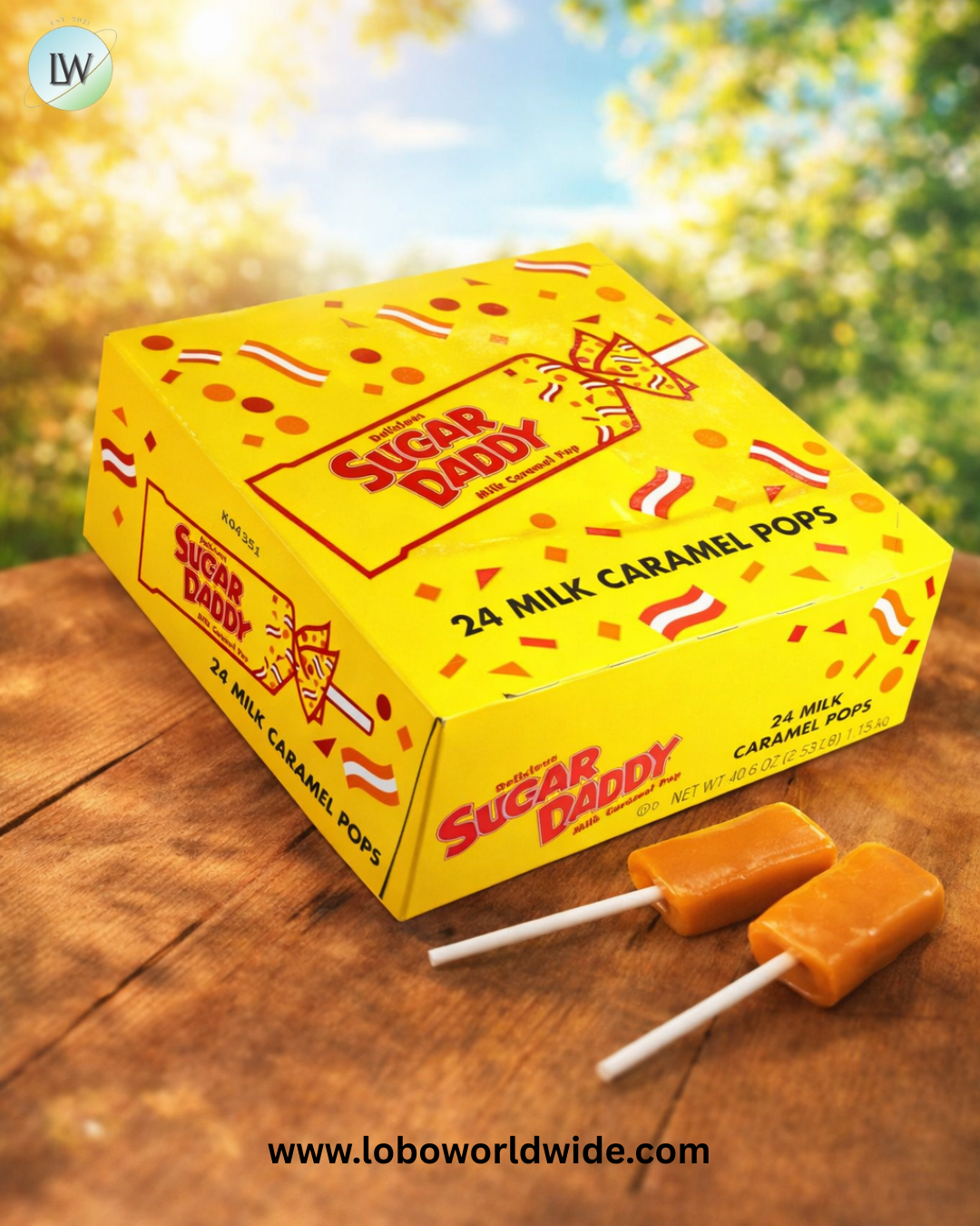 Sugar Daddy Candy 24 Piece