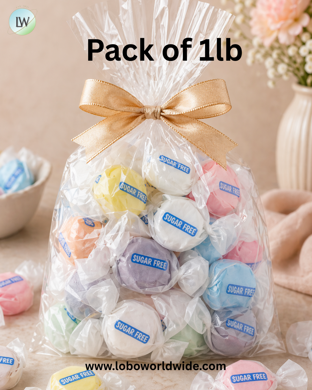 Sugar Free Assorted Salt Water Taffy