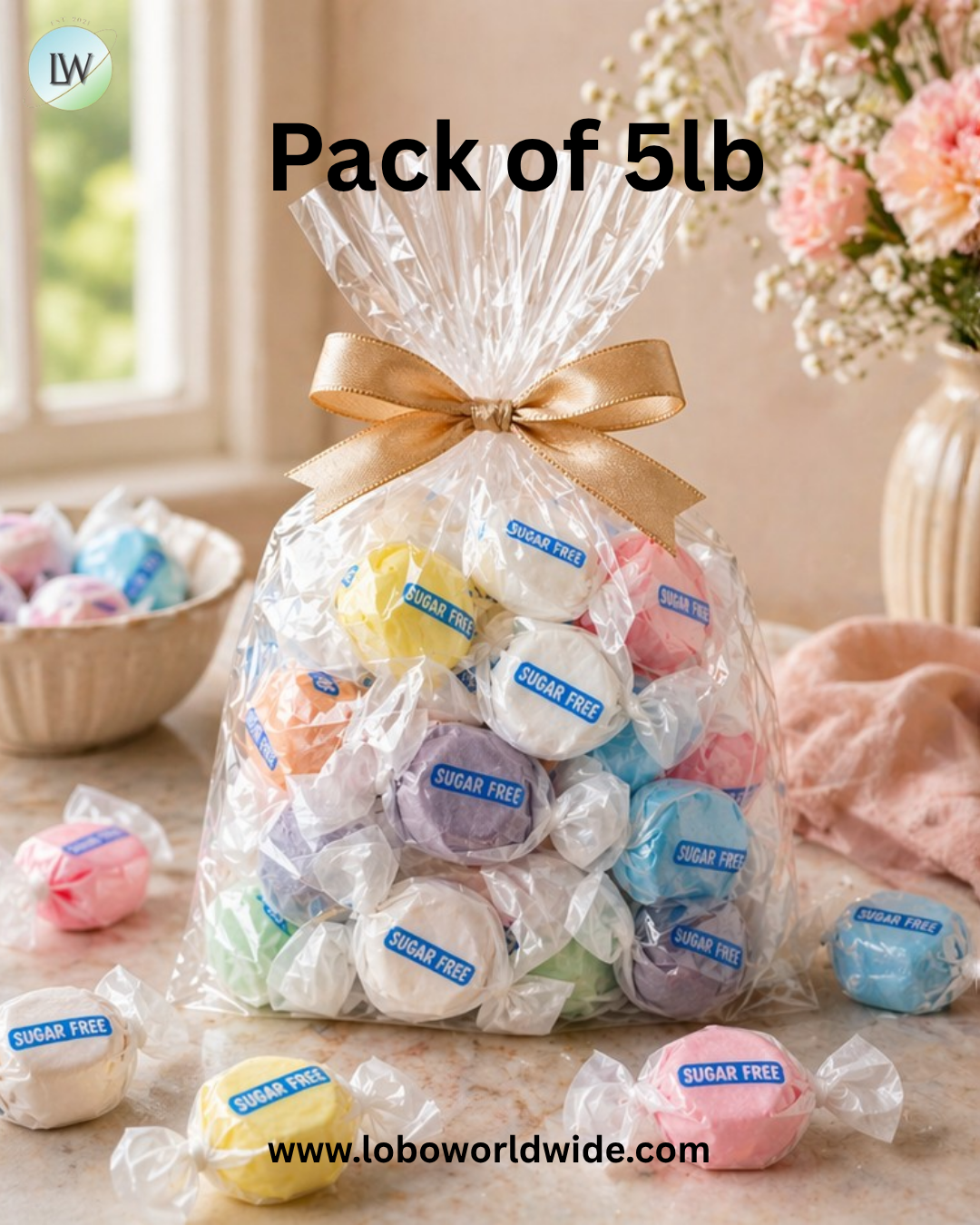 Sugar Free Assorted Salt Water Taffy