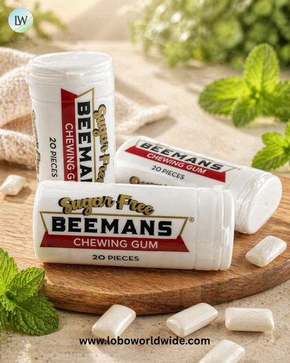 Sugar Free Beemans Chewing Gum 12 Pack