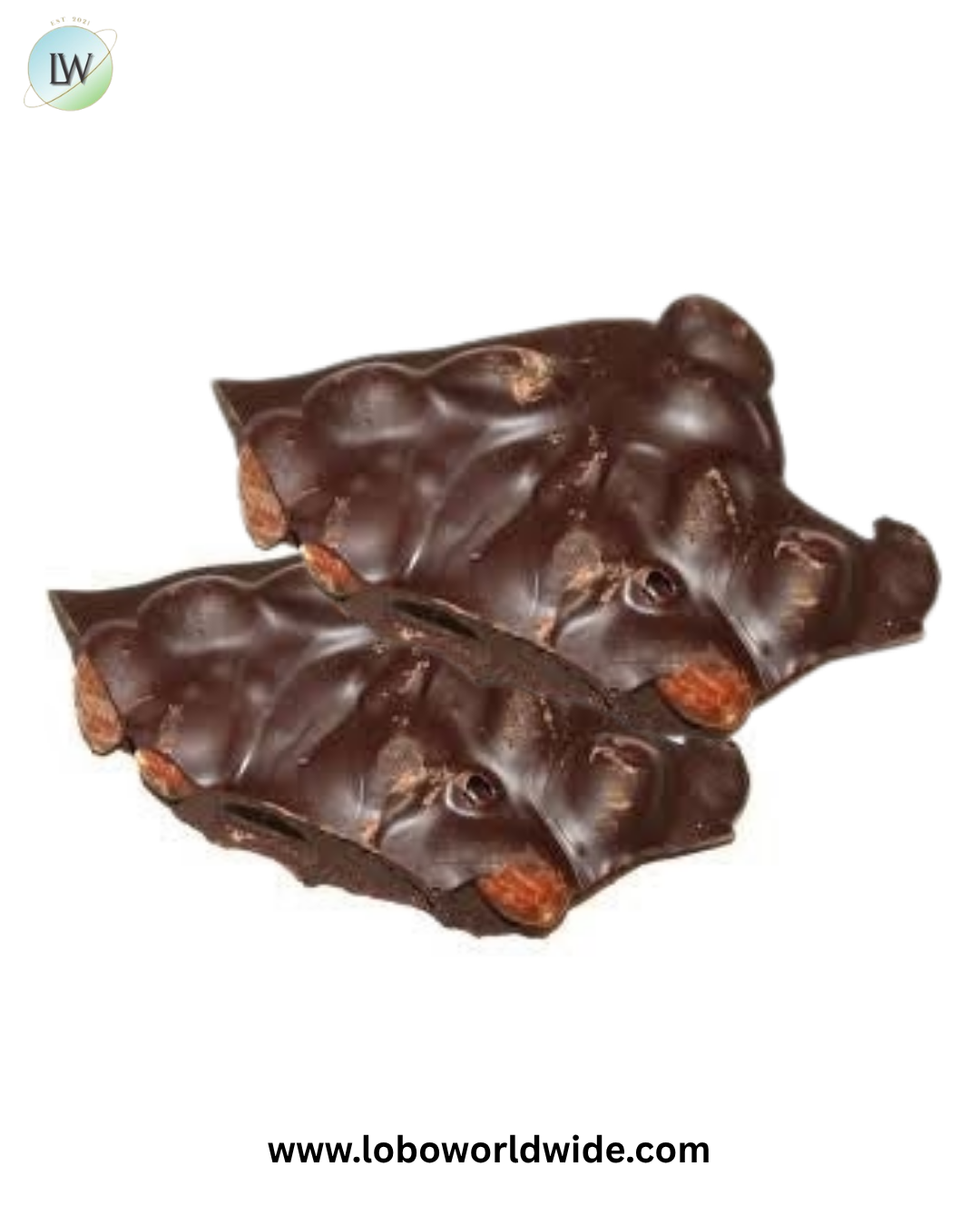Sugar Free Dark Chocolate Almond Bark - 6lb