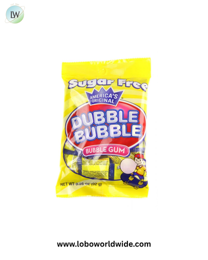 Sugar Free Dubble Bubble 12 Pack