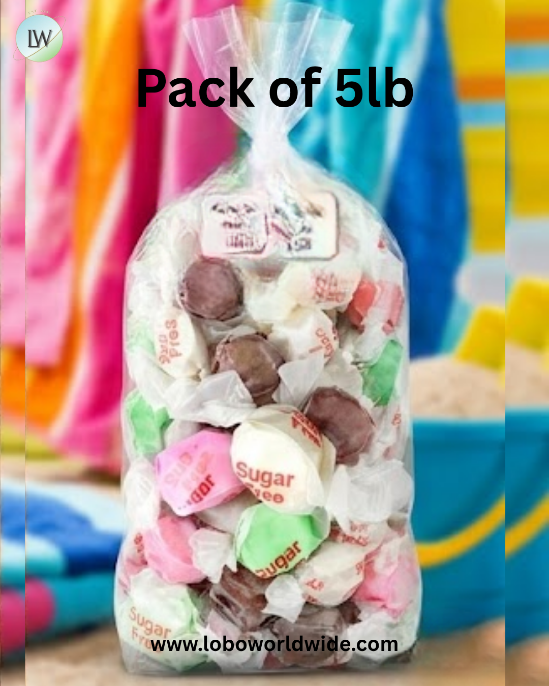 Sugar Free Salt Water Taffy Assorted
