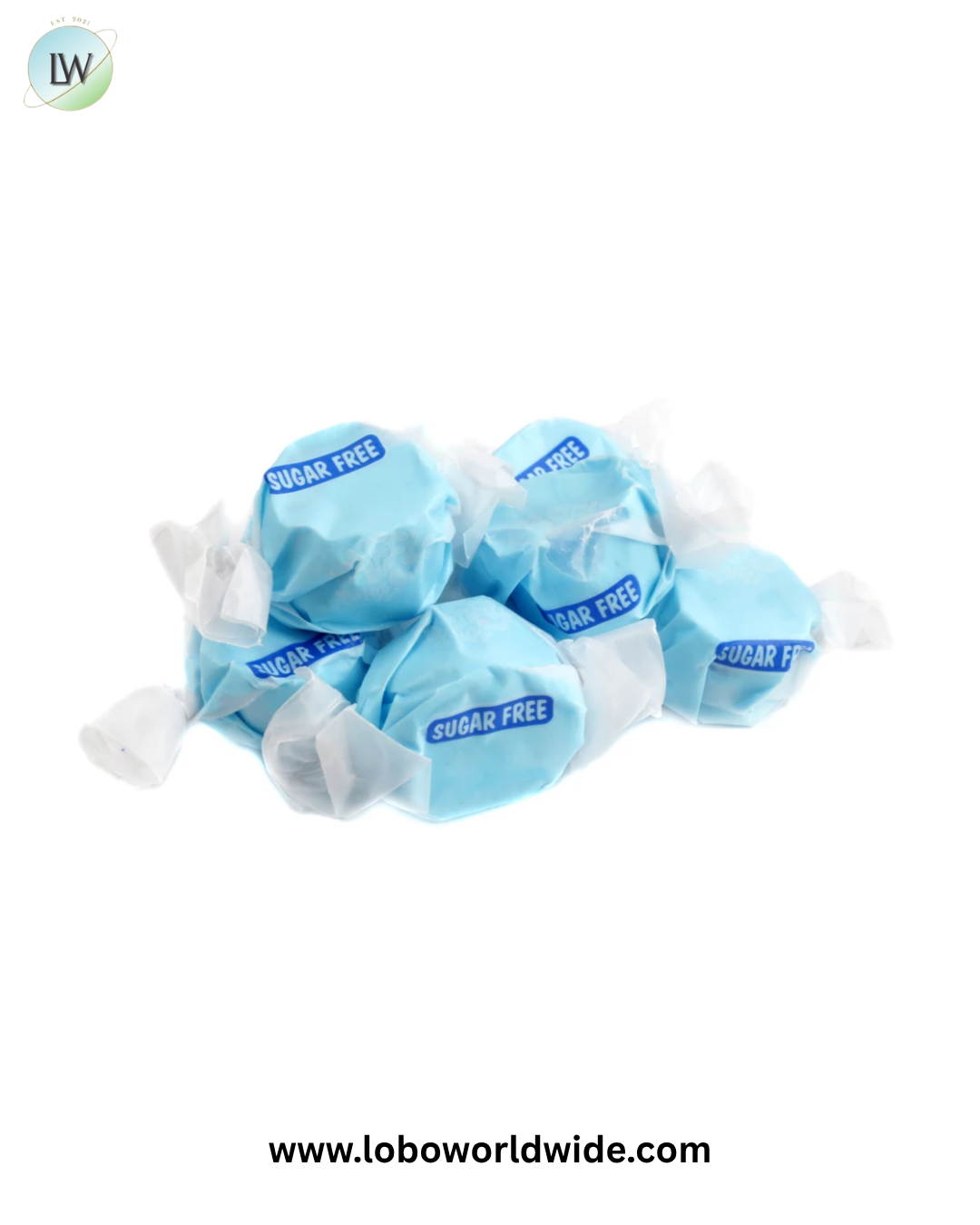 Sugar Free Salt Water Taffy Blue Raspberry