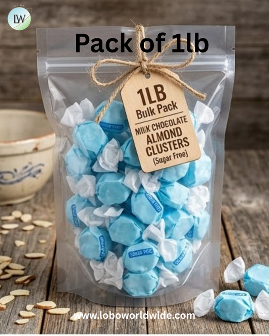 Sugar Free Salt Water Taffy Blue Raspberry