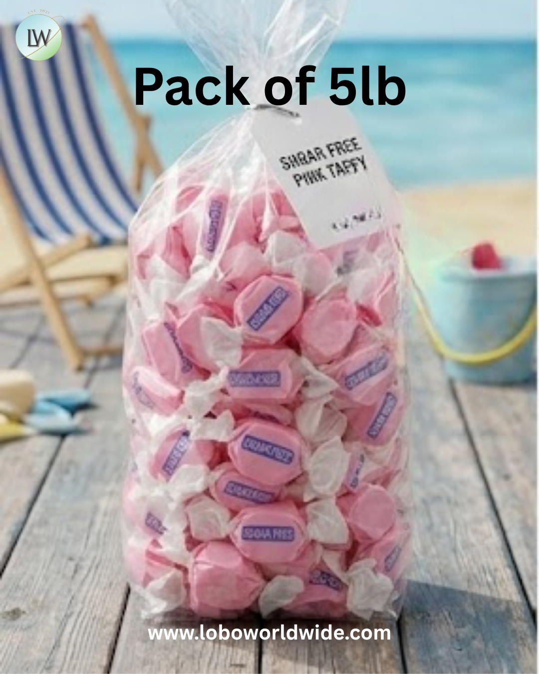 Sugar Free Salt Water Taffy Cinnamon
