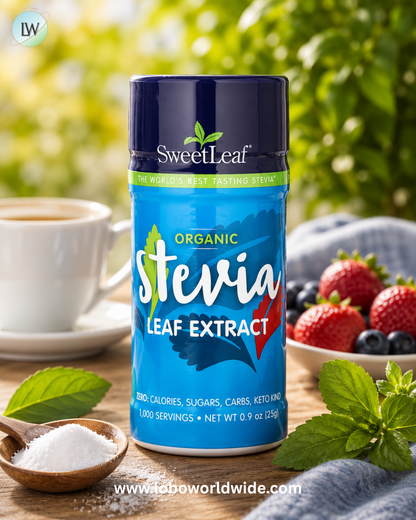 SweetLeaf Stevia, Organic Stevia Leaf Extract, 0.9 oz (25 g)
