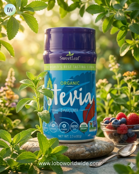SweetLeaf Stevia, Organic Stevia Sweetener, 3.2 oz (92 g)