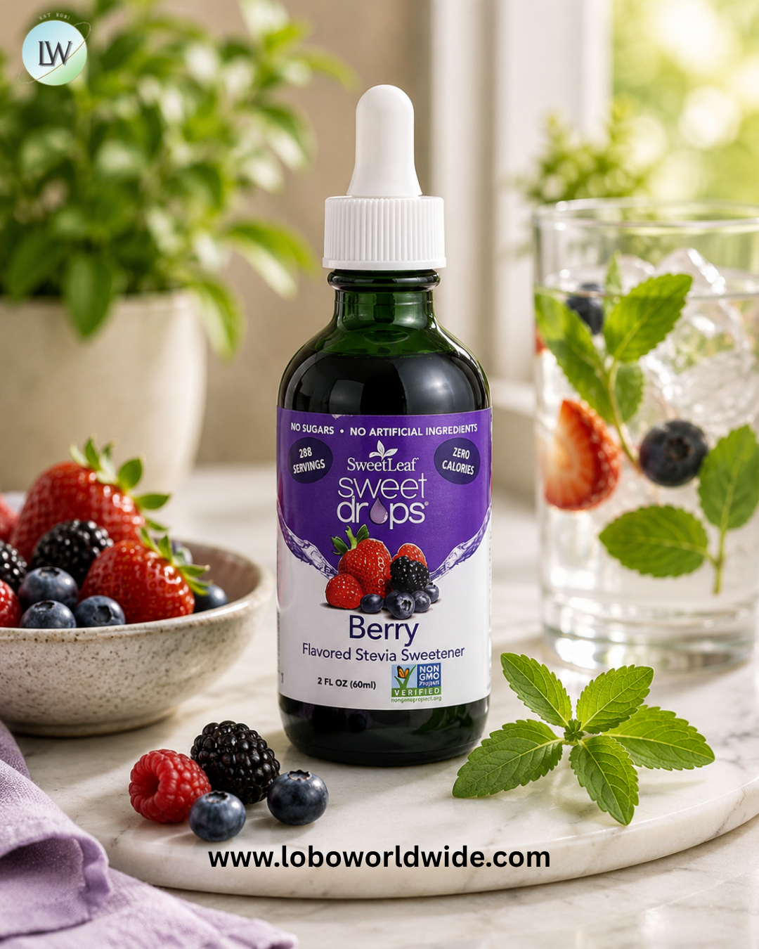 SweetLeaf Stevia, Sweet Drops, 2 fl oz (60 ml)