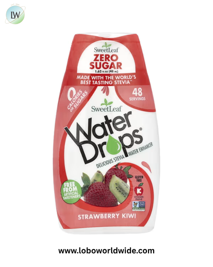 SweetLeaf Stevia, Water Drops®, Delicious Stevia Water Enhancer, 1.62 fl oz (48 ml)