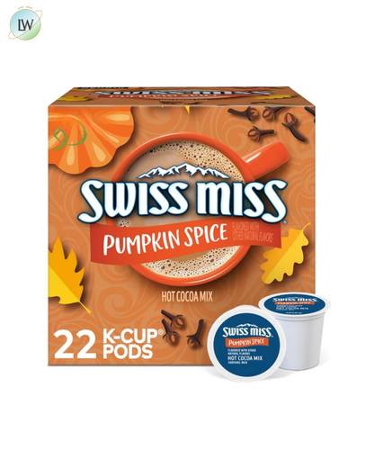 Swiss Miss Hot Cocoa K-Cup Pods, Pumpkin Spice, 22 ct.
