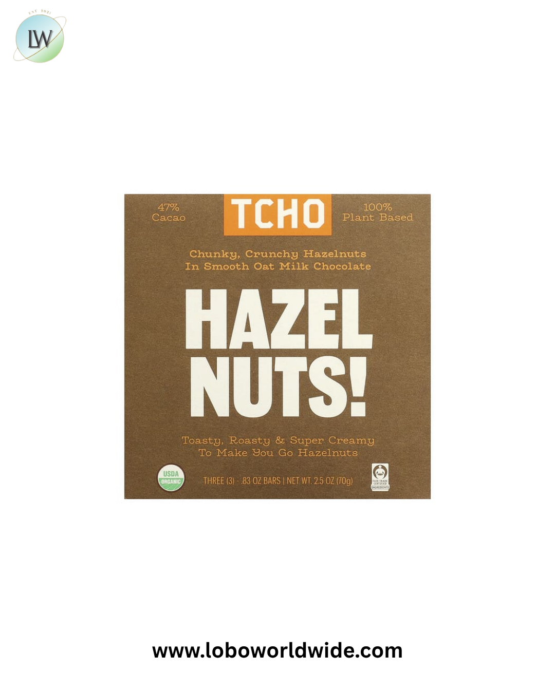 TCHO, Cacao, 3 Bars