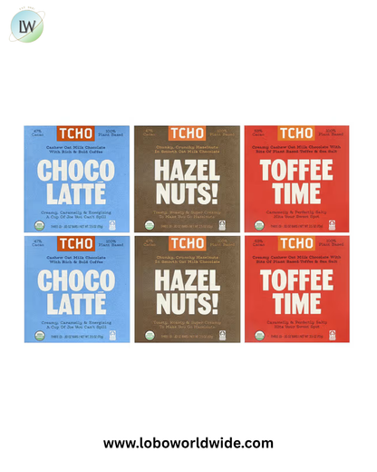 TCHO, Cacao, 3 Bars