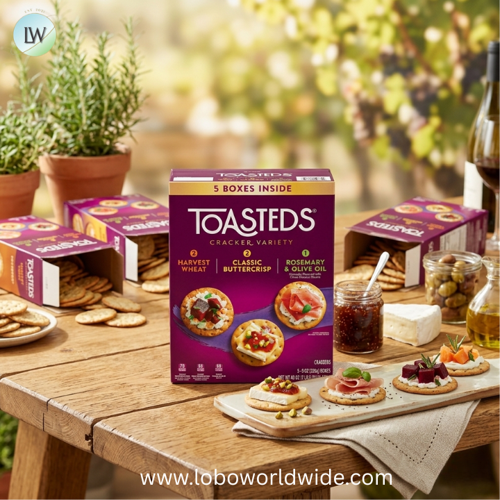 Kellogg's Toasted Variety Pack Crackers, 40 oz.
