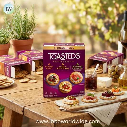 Kellogg's Toasted Variety Pack Crackers, 40 oz.