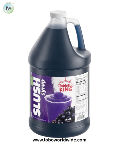 TableTop King 1 Gallon Grape Slushy Syrup