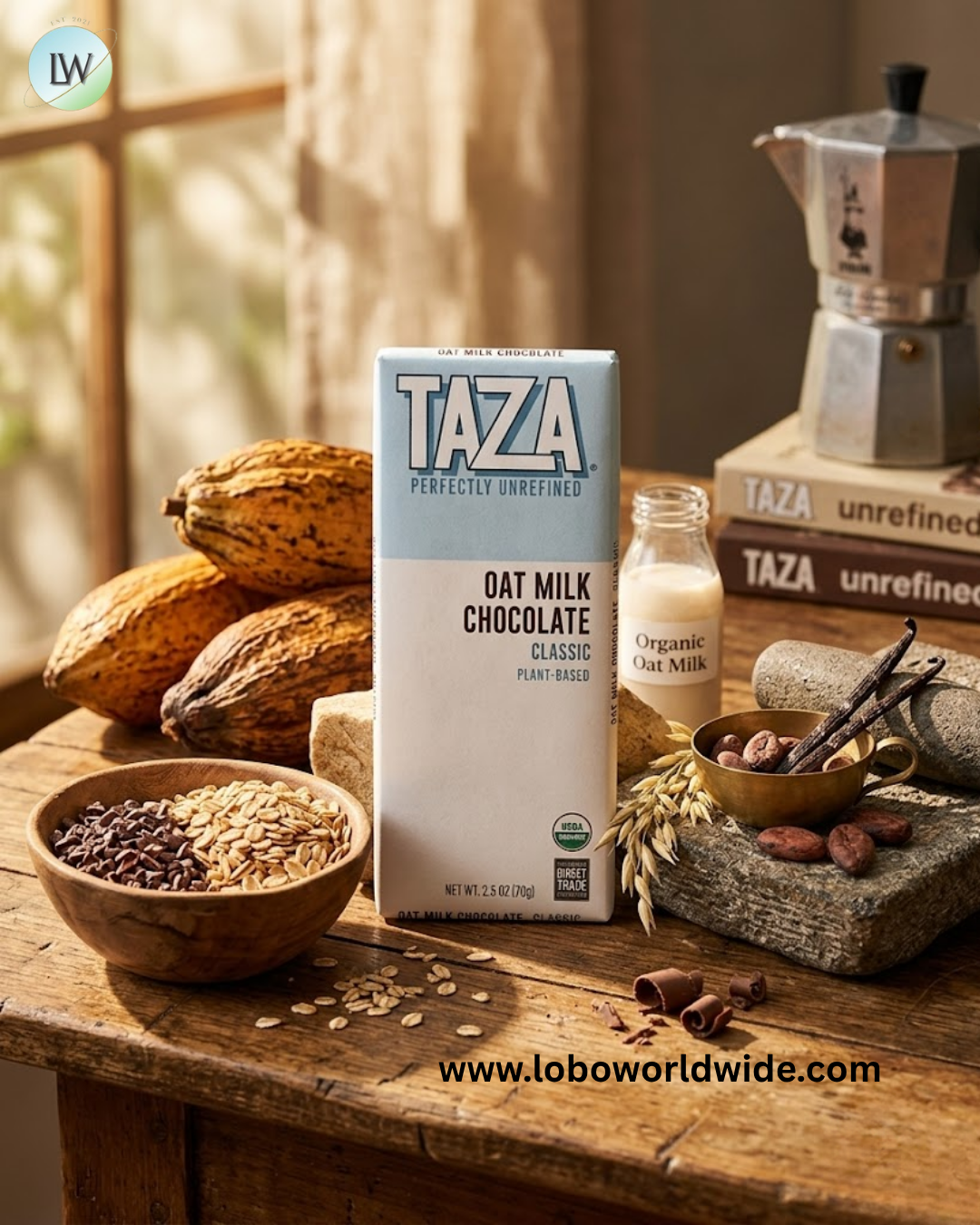 Taza Chocolate, Oat Milk Chocolate, 2.5 oz (70 g)