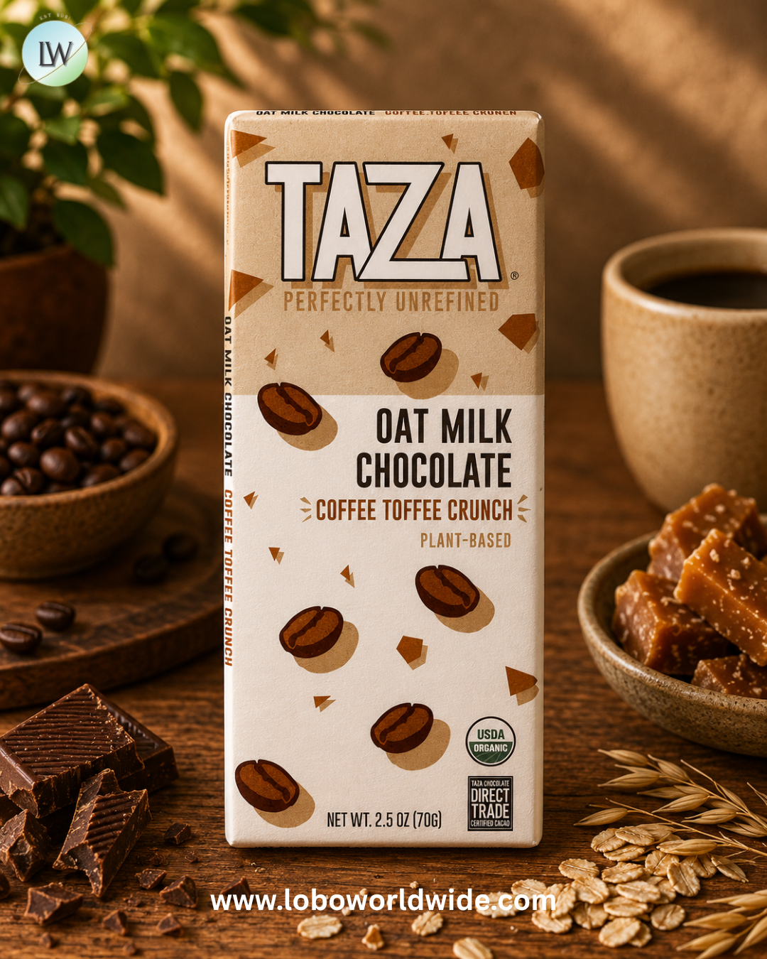 Taza Chocolate, Oat Milk Chocolate, 2.5 oz (70 g)