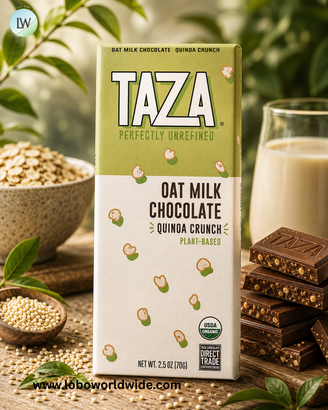 Taza Chocolate, Oat Milk Chocolate, 2.5 oz (70 g)