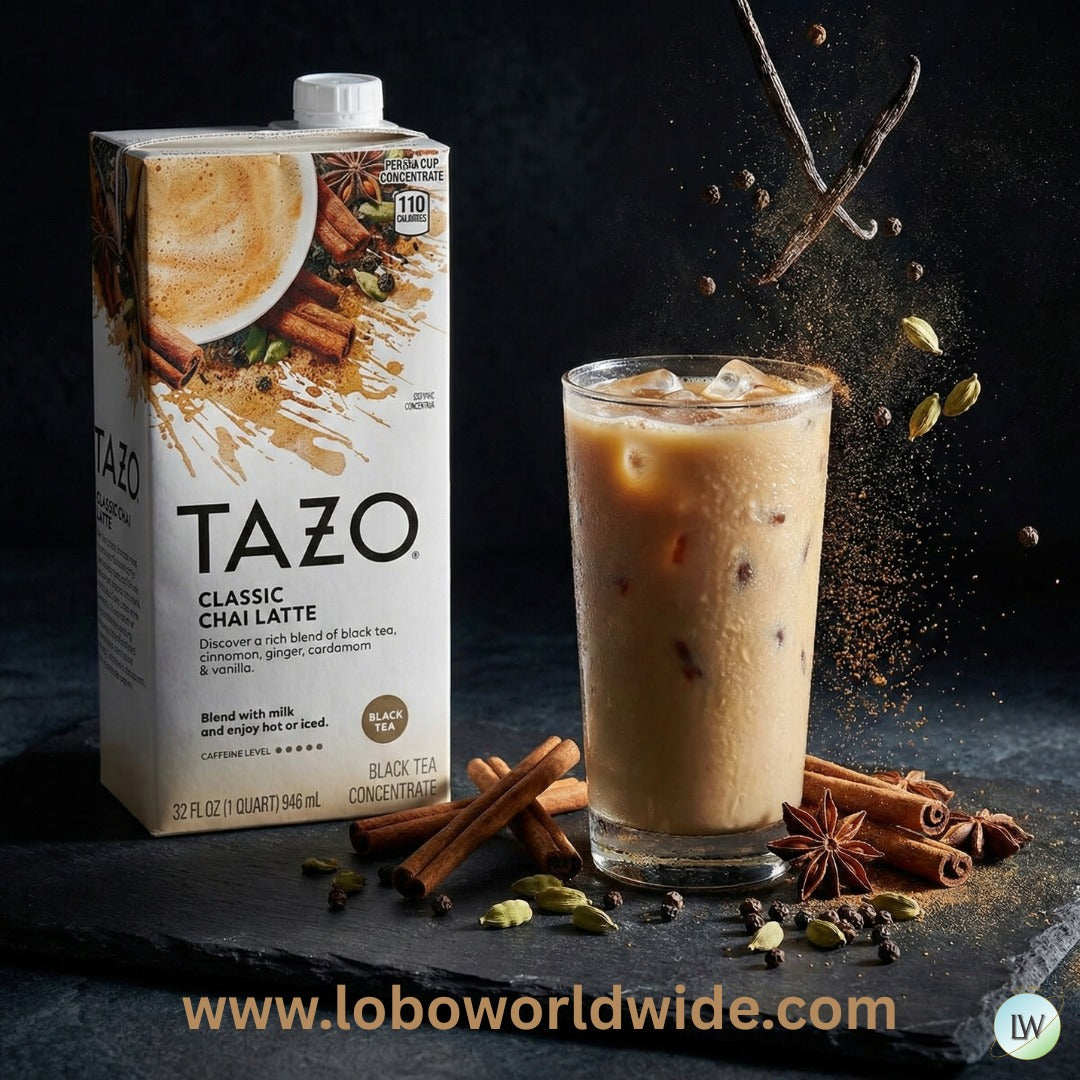 Tazo 32 fl. oz. Chai Tea Latte 1:1 Concentrate