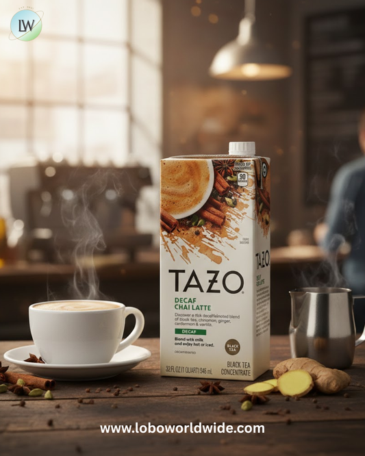 Tazo 32 fl. oz. Decaf Chai Tea Latte 1:1 Concentrate