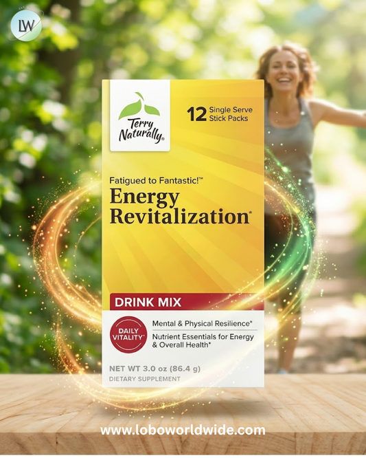 Terry Naturally, Fatigued to Fantastic!™ Energy Revitalization Drink Mix