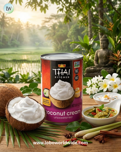 Thai Kitchen, Coconut Cream, Unsweetened, 13.66 fl oz (403 ml)