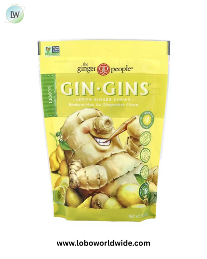 The Ginger People, Gin Gins®, Ginger Chews, 3 oz (84 g)
