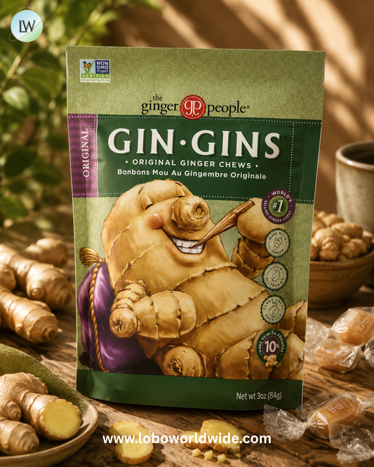 The Ginger People, Gin Gins®, Ginger Chews, 3 oz (84 g)