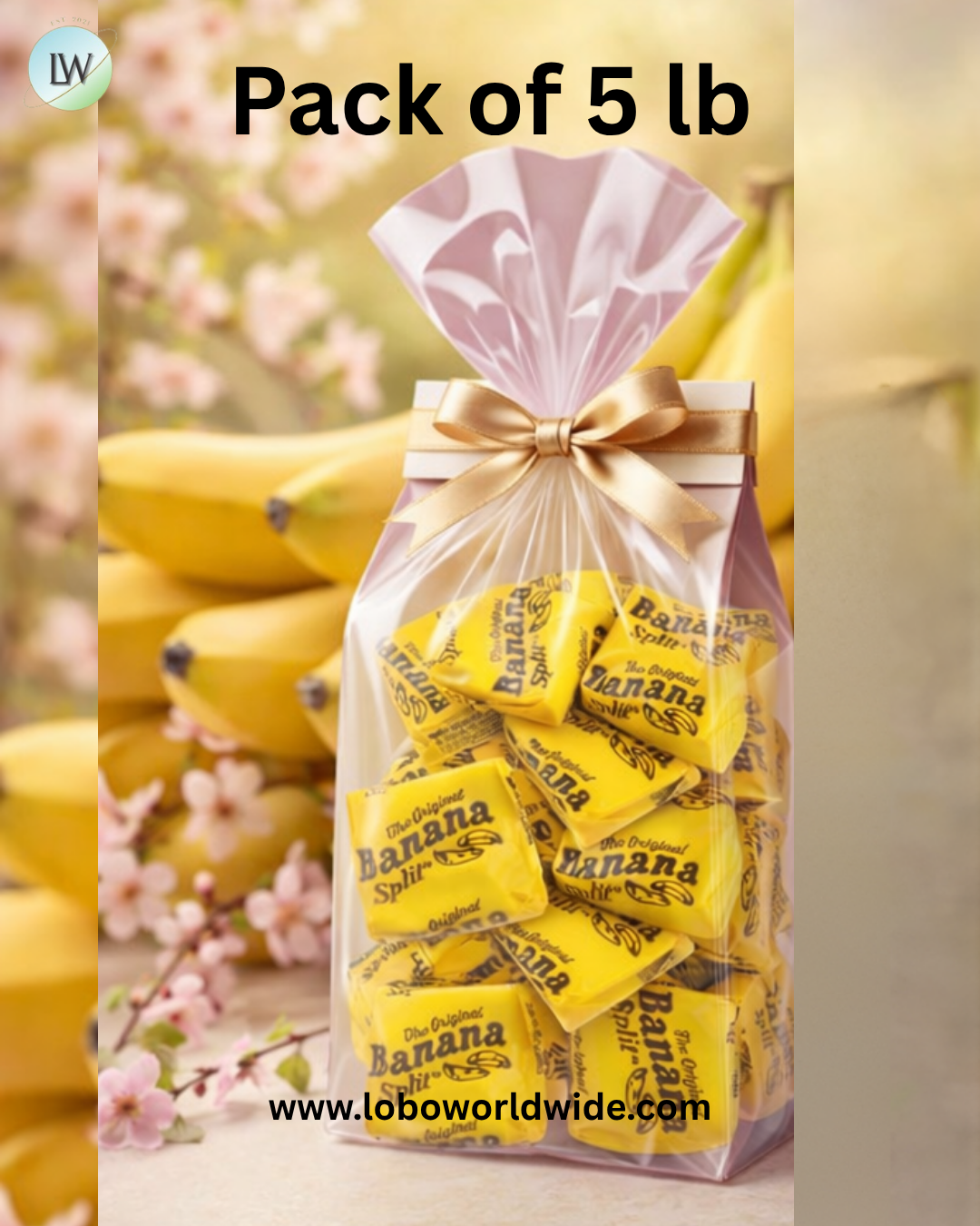 The Original Banana Split Candy Chews