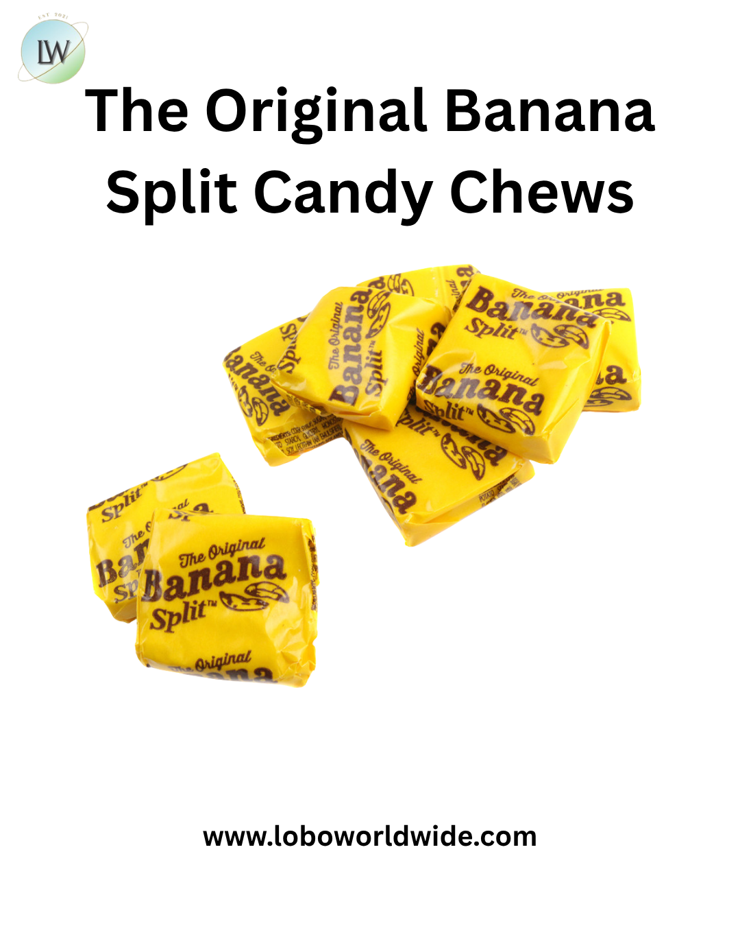 The Original Banana Split Candy Chews