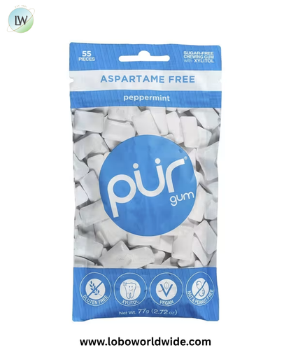The PUR Company, Chewing Gum, 55 Pieces, 2.72 oz (77 g)