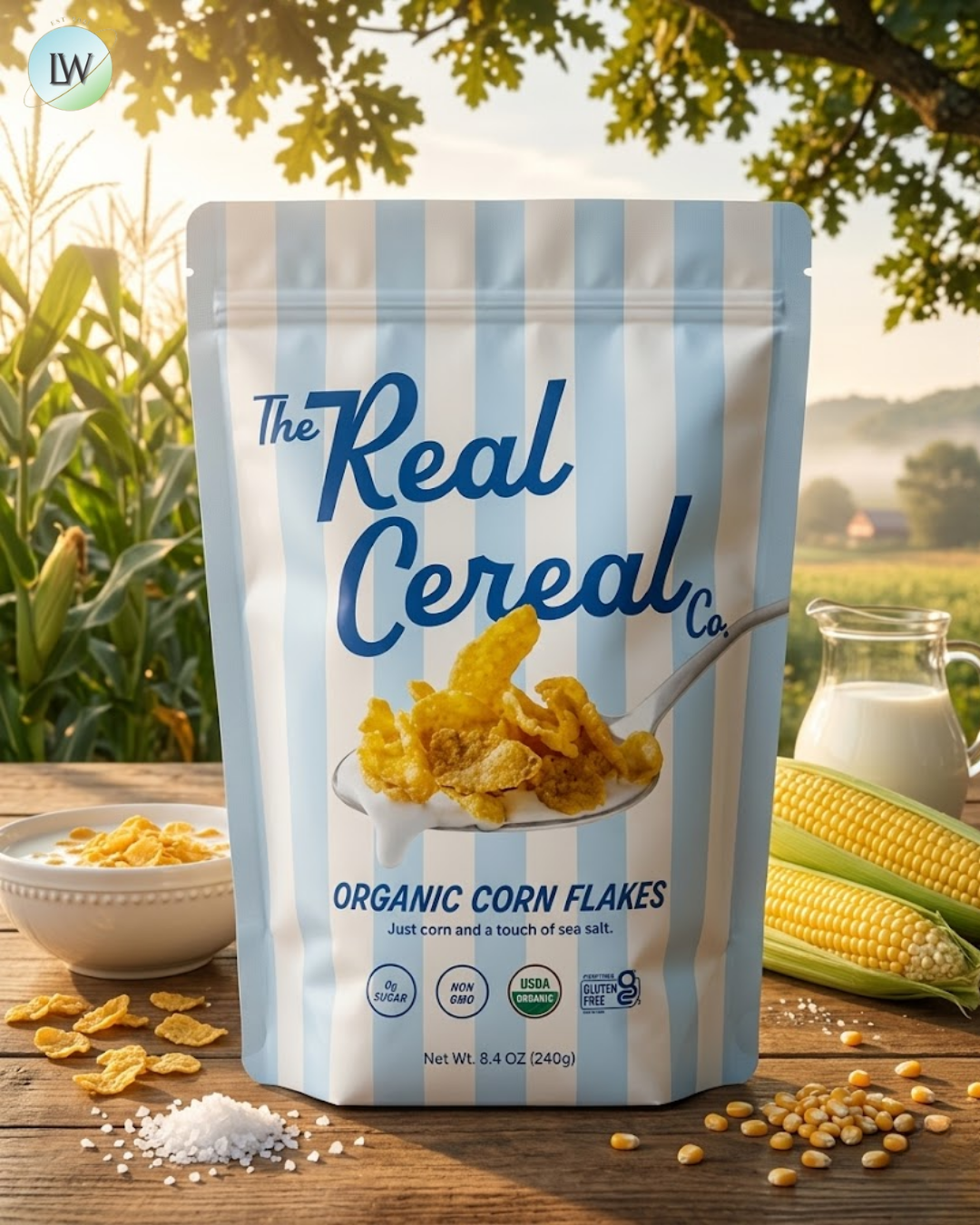 The Real Cereal Co, Organic, 8.4 oz (240 g)