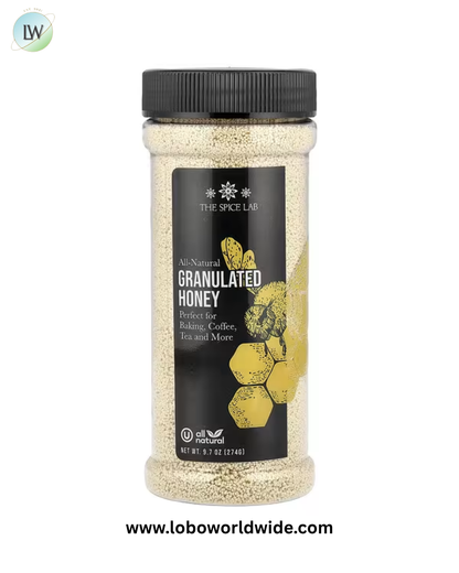 The Spice Lab, All-Natural Granulated Honey, 9.7 oz (274 g)