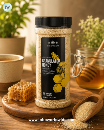 The Spice Lab, All-Natural Granulated Honey, 9.7 oz (274 g)