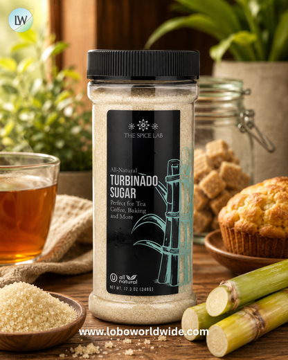 The Spice Lab, Turbinado Sugar, 12.3 oz (348 g)