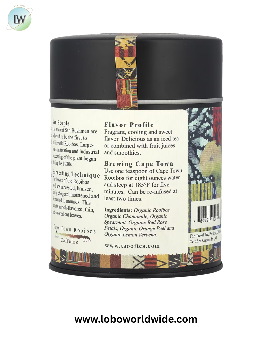 The Tao of Tea, Rooibos, 4 oz (114 g)
