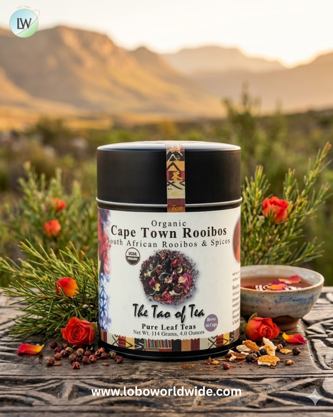 The Tao of Tea, Rooibos, 4 oz (114 g)