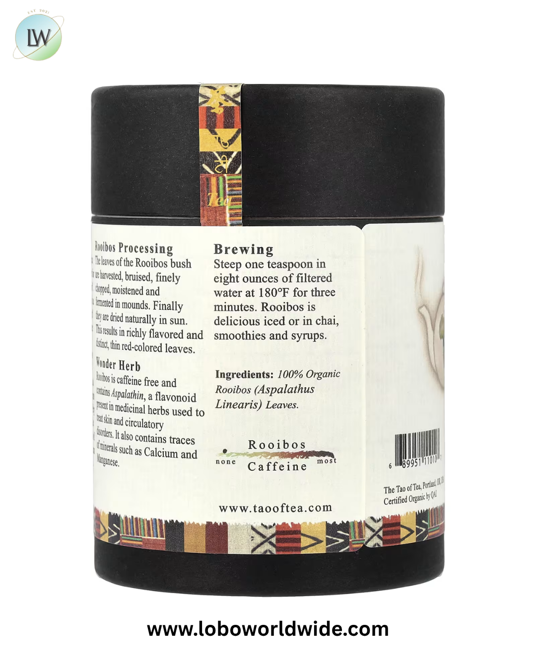 The Tao of Tea, Rooibos, 4 oz (114 g)